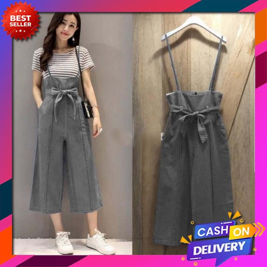 Jumpsuit Wanita Import, Baju Jumpsuit Wanita Motif Bunga Cantik, Jumpsuit Panjang, Sakura Long Jumps