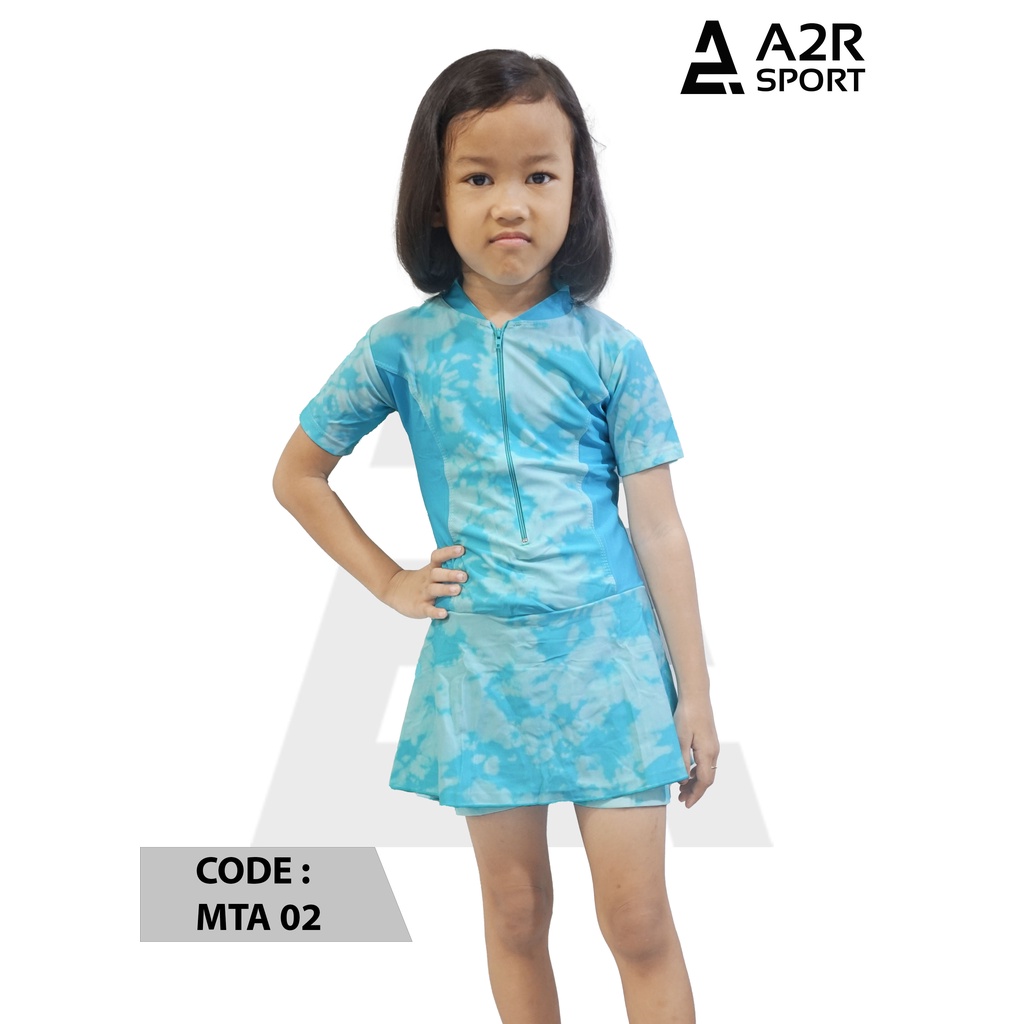 A2R Sport - Diving Rok Army TK Baju renang anak perempuan