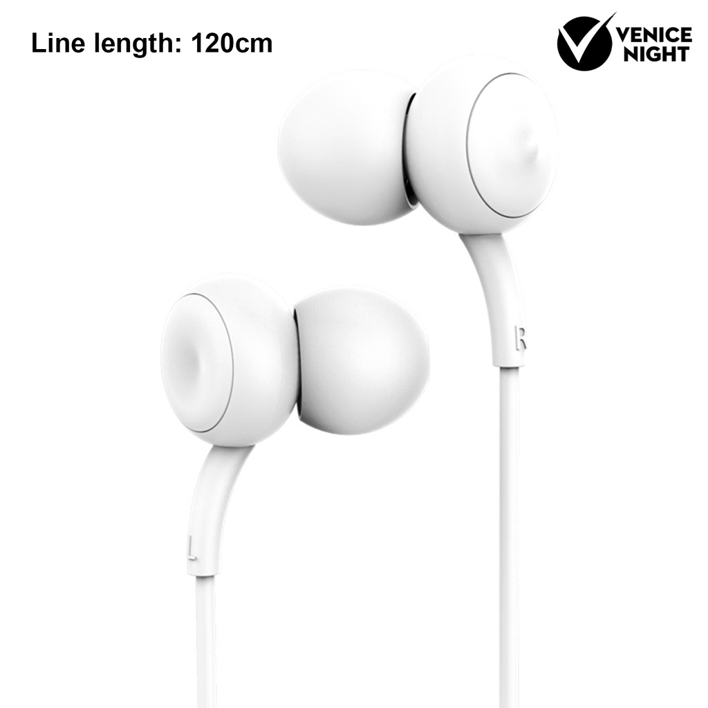 (VNEP) (Berkabel) remax 510 Earphone Ergonomis Mega Bass TPE Silicone In-ear Headphone yang Nyaman untuk Menelepon