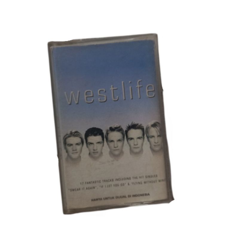 KASET PITA WESTLIFE ALBUM WESTLIFE KASET TAPE ORIGINAL PRELOVED