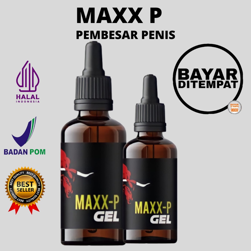[BIG PROMO]Pembesar Mr P Permanen Paling Ampuh (Maxx P Gel) Original/ Obat Pembesar Mr.P Permanen Tanpa Efek Samping/