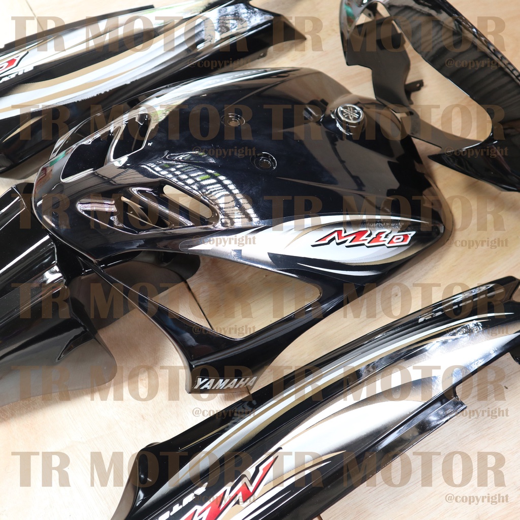 Body Mio Sporty Full Set 2007 Hitam Body Halus Mio Sporty Mio Lama