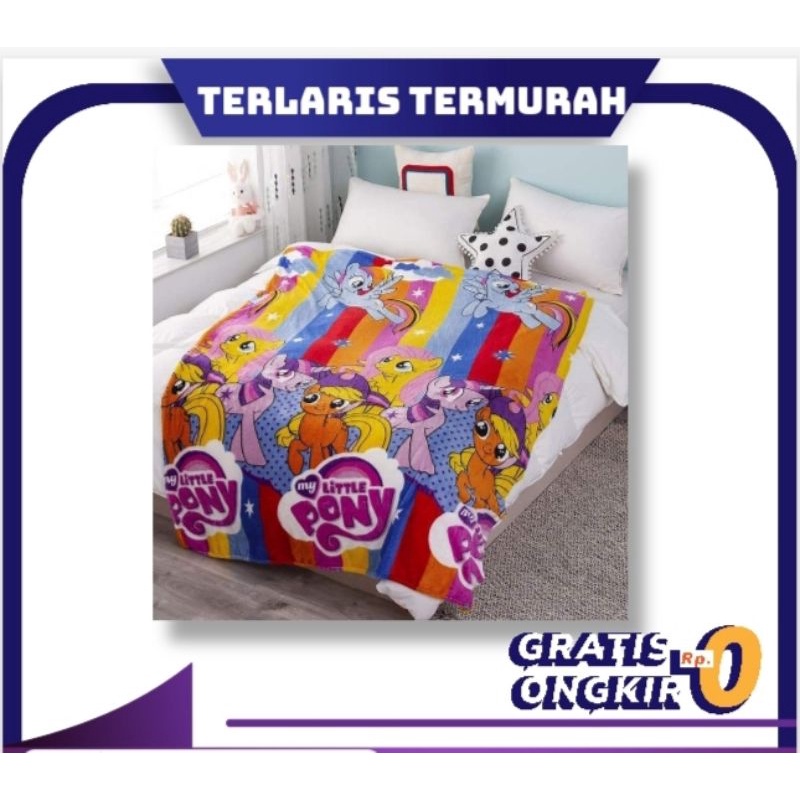 Selimut Bulu Karakter Dewasa Anak Termurah Selimut Terlaris Selimut Unicorn Tayo Doraemon Spiderman 