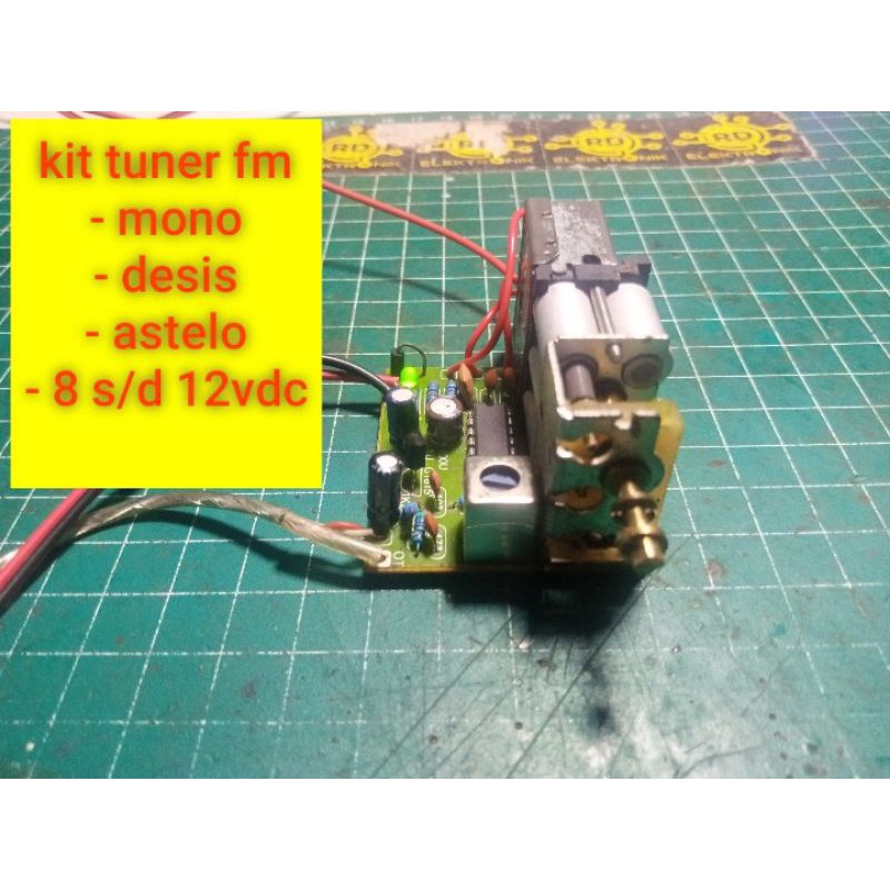 kit tuner fm mono radio cuner