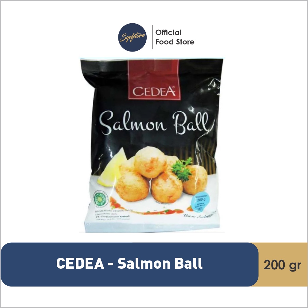

CEDEA SALMON BALL 200 gr (KHUSUS KURIR)