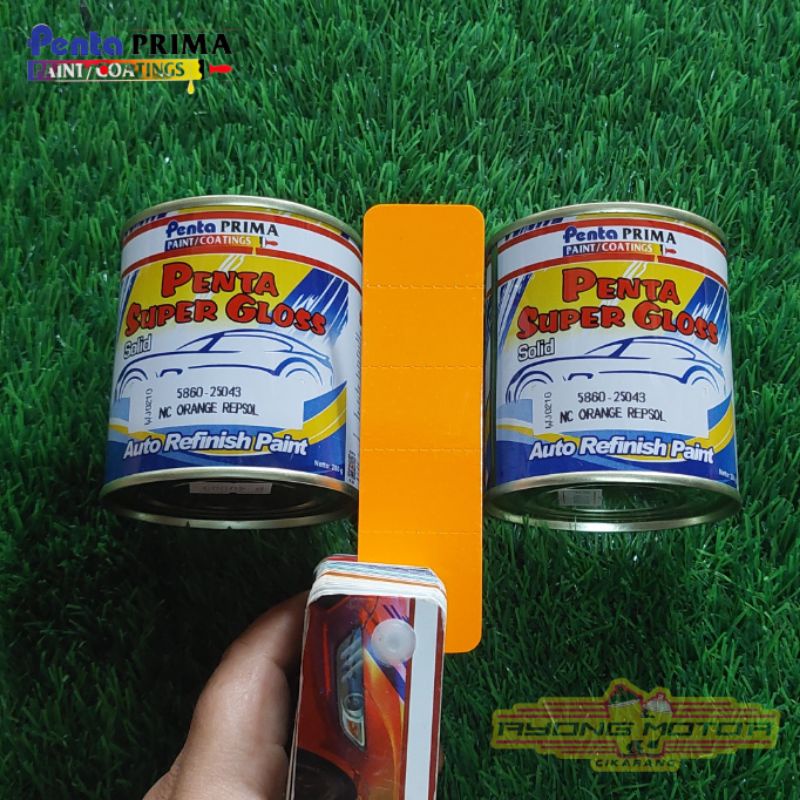 Cat Penta Super Gloss/Cat Duco 25043 NC Orange Repsol