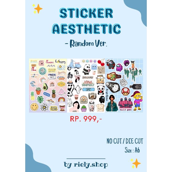 

STICKER AESTHETIC RANDOM / STICKER VINTAGE AESTHETIC / STICKER CUTE STICKER HOROR / STICKER RANDOM CUSTOM STICKER JURNAL FREEBIES
