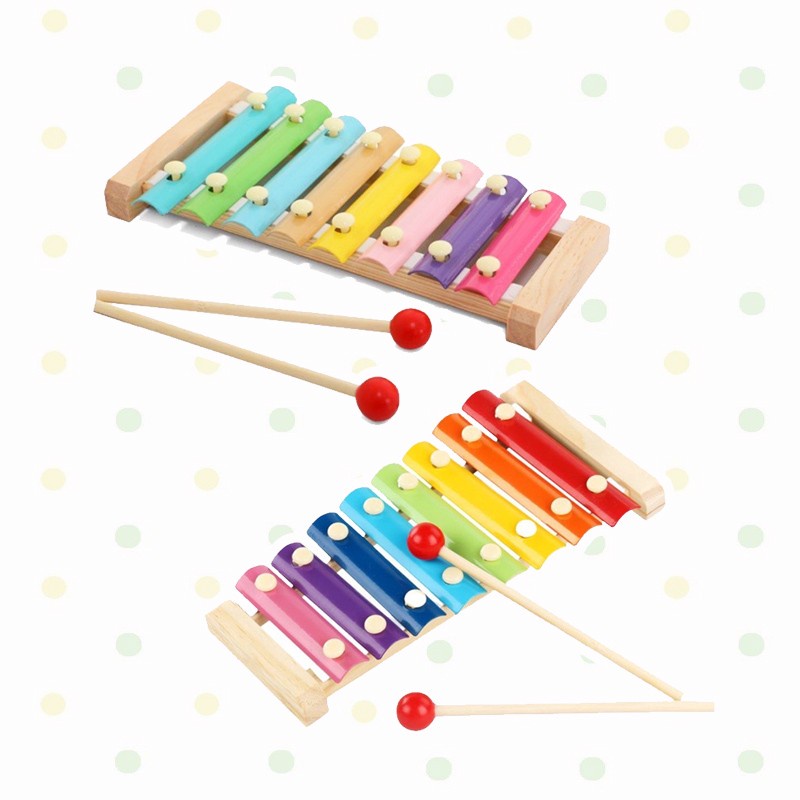 Mainan Musik Xylophone Kayu / Kulintang Anak / Xylophone Bayi