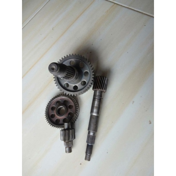 rasio gear box gardan vario 110 karbu vario tecno 110 karbu