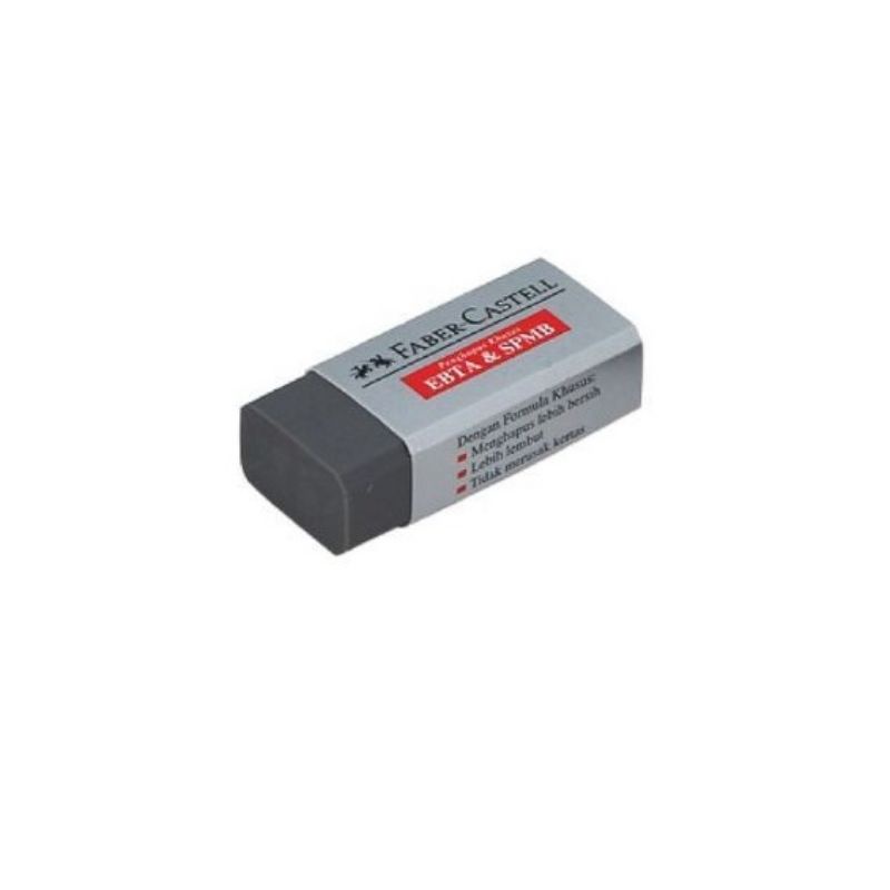 

Eraser EBTA SPMB Pengapus Abu Abu Faber Castell