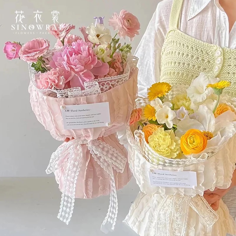 

(ISI 1 LEMBAR) Flower Wrapping Mesh WP034