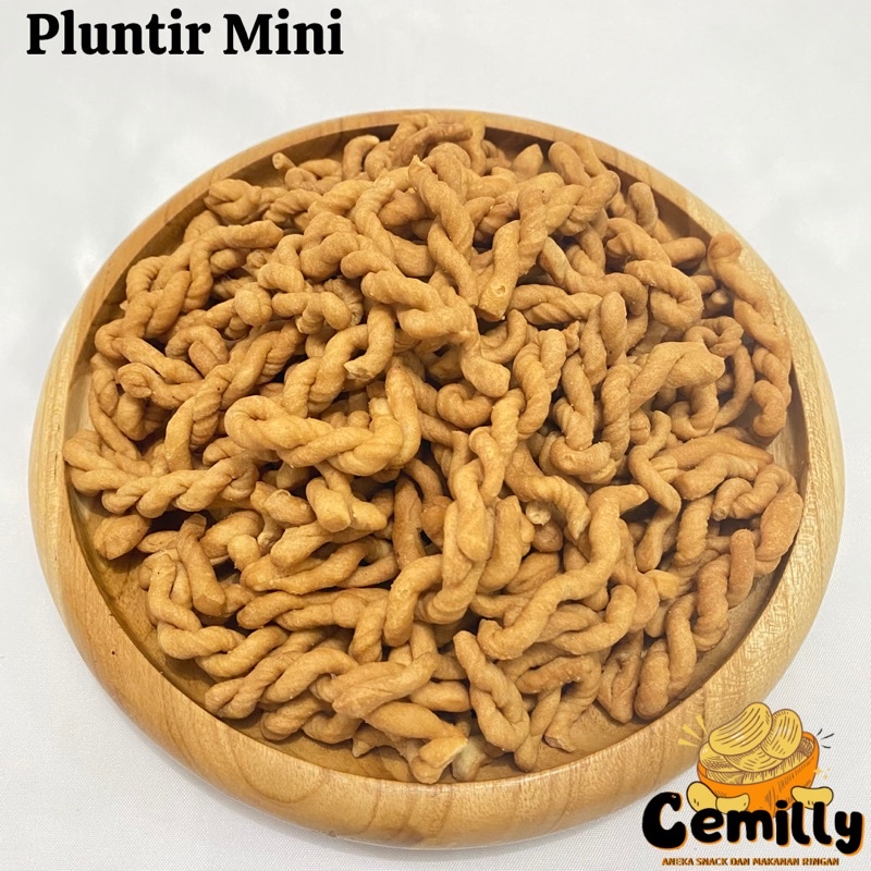 

[CEMILLY] 1Kg/500gr Pluntir Mini Cemilan Snack Kiloan