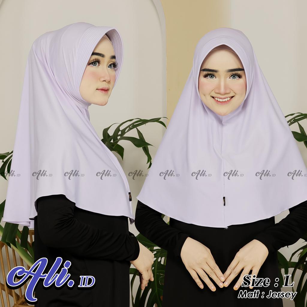 JILBAB BERGO DEWASA UKURAN L BAHAN JERSEY PREMIUM