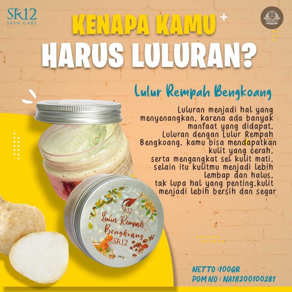 SR12 Lulur Rempang Bengkoang