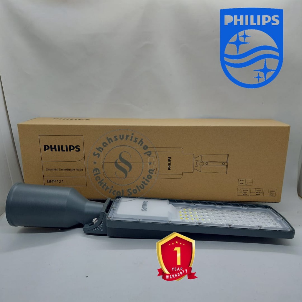 PHILIPS BRP121 LED65 50 WATT LAMPU JALAN PJU LED STREET LIGHT