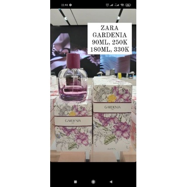 PARFUME ZARA GARDENIA