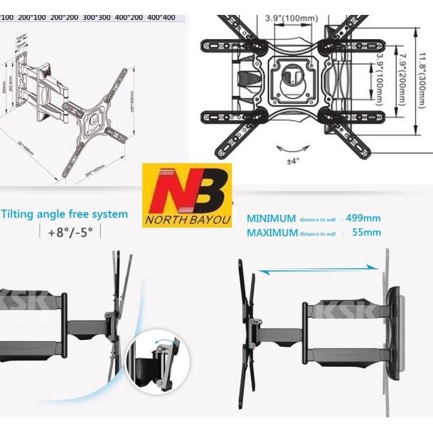 Bracket Tv LCD LED Bracket Tv Bracket Tv Bracket Tv d400f