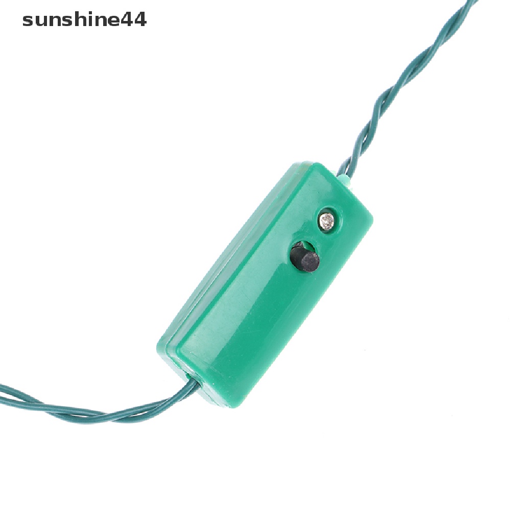 Sunshine Kalung Dengan Liontin Bola Lampu LED Untuk Natal