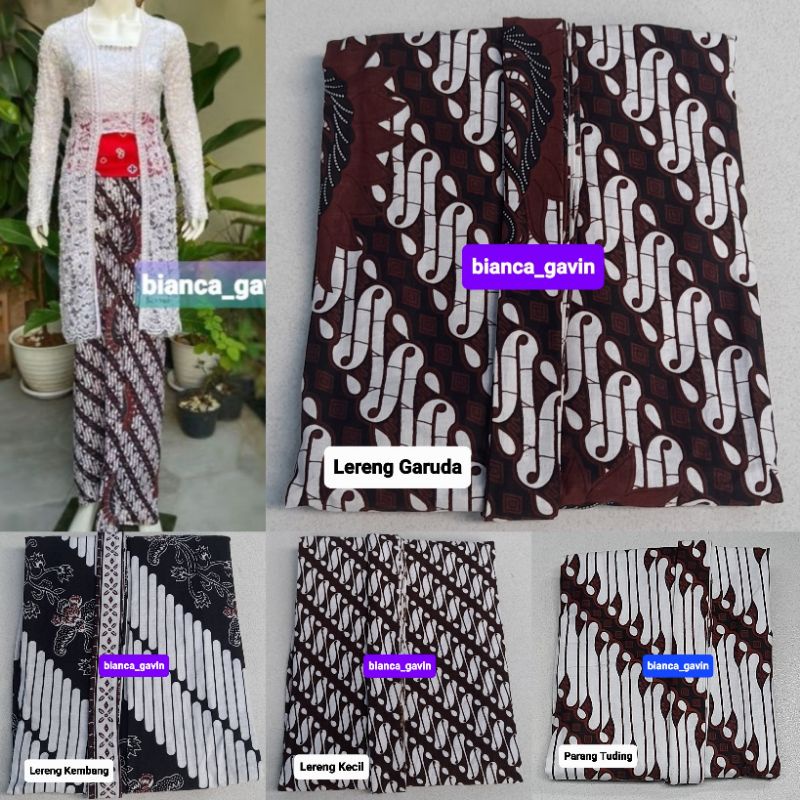 Jarik/ Kain Batik Instan Tinggal Pakai ~ Motif banyak