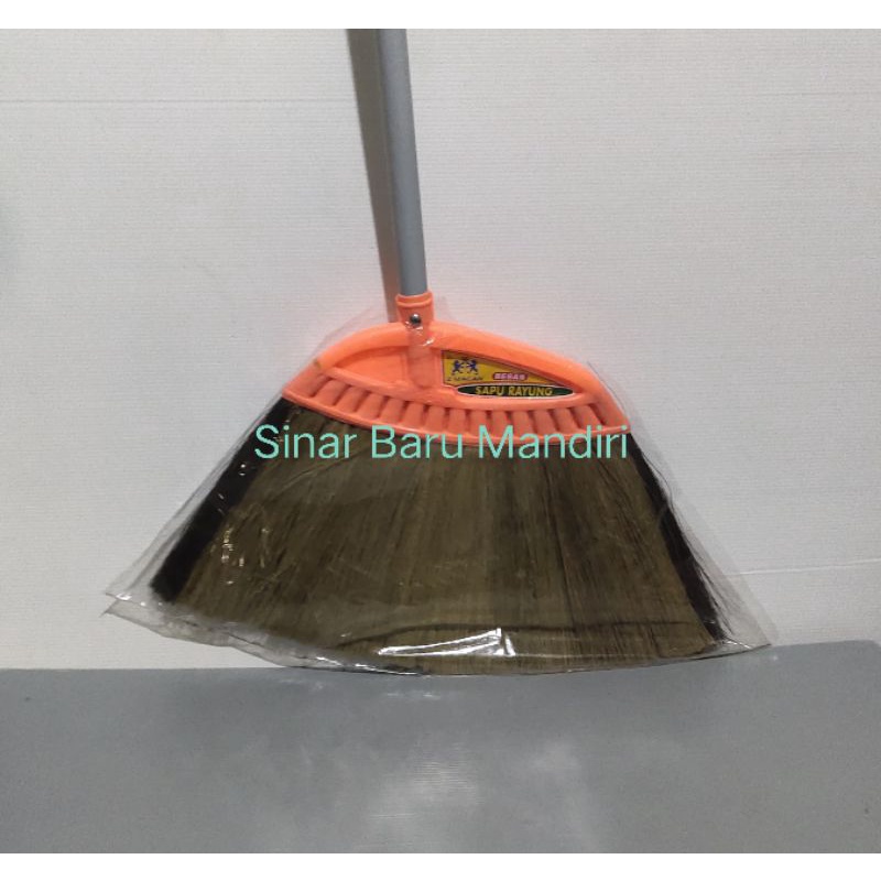Sapu rayung Besar 2 macan / Sapu lantai/ Sapu rayung