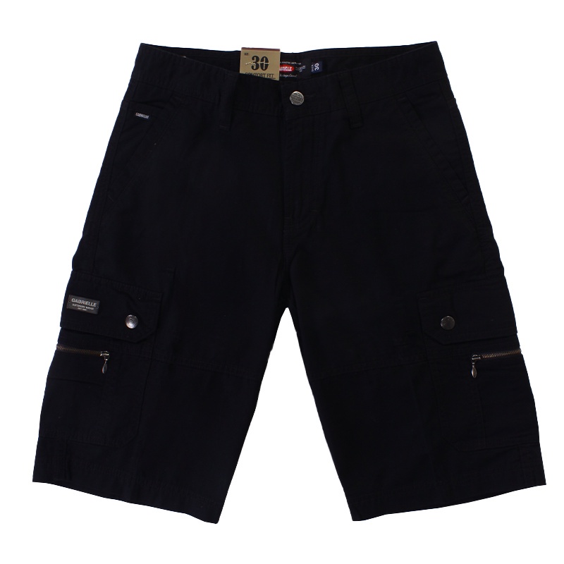 Celana Pendek Pria / Gabrielle Celana Pendek Cargo Pria Comfort Regular Fit QU01652B