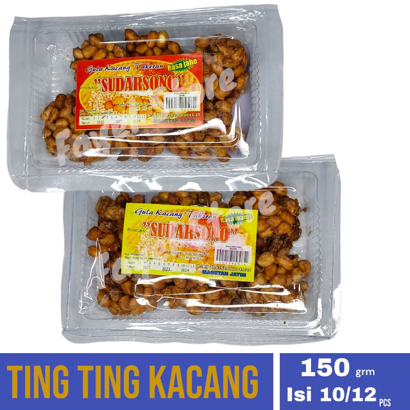 

Ting Ting Kacang Ampyang Kacang Gula Kacang Kacang Merah Manis Gurih Camilan Kacang Makanan
