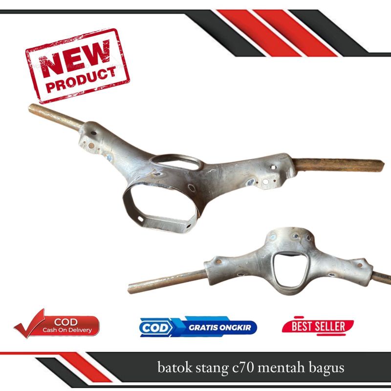 Batok stang C70 atas kepala batok atas c70 stang stir atas c70 tebal