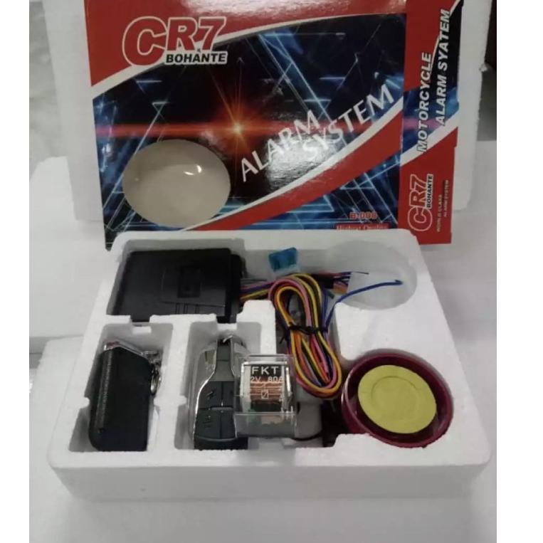 ㊔ Alarm MOTOR REMOTE CR7 PLUS RELAY 4 Kaki 12V 40A LANGSUNG ORDER 2298 ☽