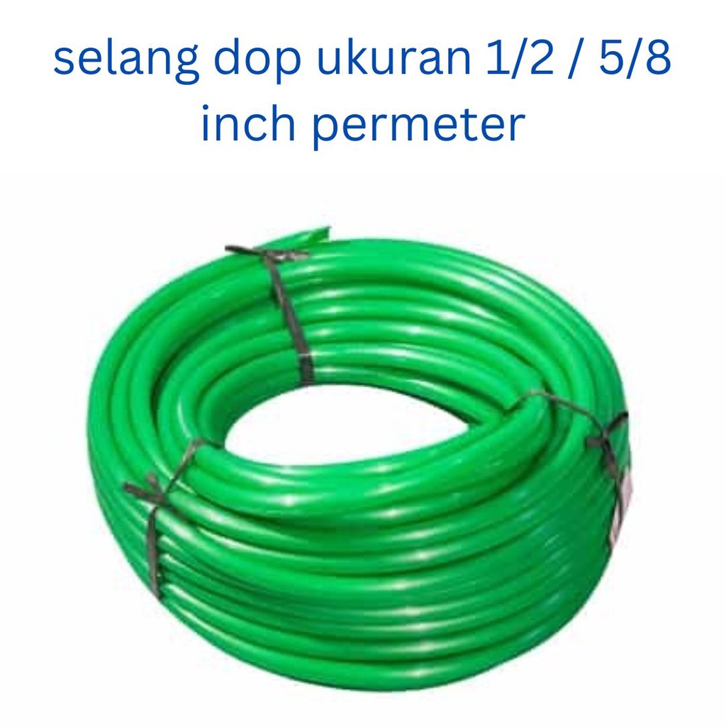 Tifaka Selang Air dop 1/2 / 5/8 Inch Eceran ( Harga Per 1 Meter ) Elastic Hose Roll Air Taman