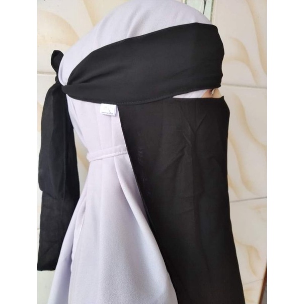 niqob/cadar bandana sifon arab