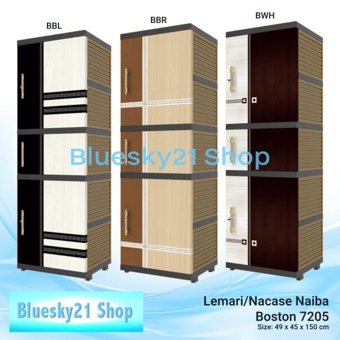 

LEMARI PLASTIK NAIBA MINI / NEW NACASE BOSTON 7205 - BBL BBR BWH stock ready