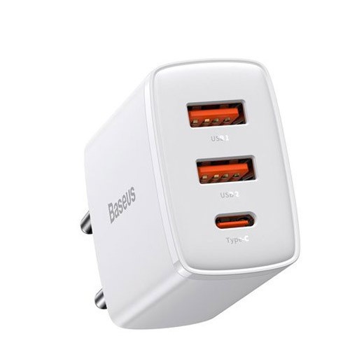 Baseus Compact Quick Charger 20W 1C+1U 30W 2U+C Garansi Resmi