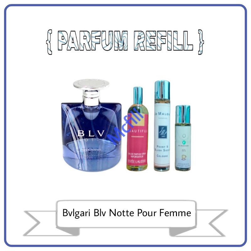 Parfum Refill Bvl Blv Notte Pour Femme