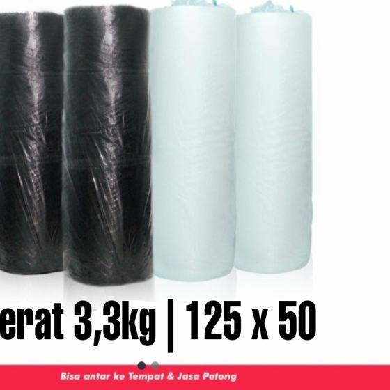 

Bubble Wrap No Brand 125 cm x 50 Meter 3,1 kg - Hitam, 2,7 kg