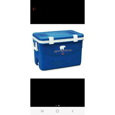 Ice Box Cooler Box 55 liter Lion Star Antartica 55 Box Ikan Kotak Es