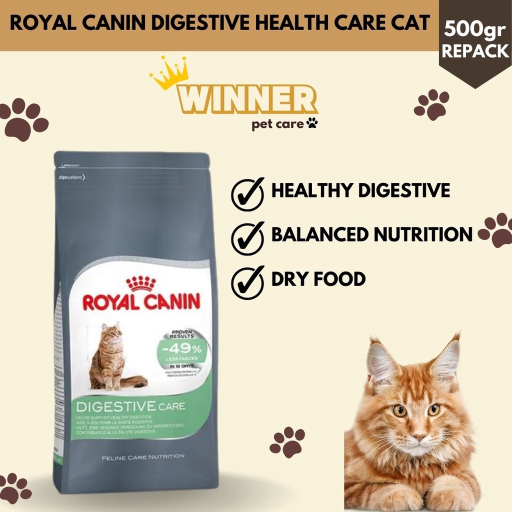 Royal Canin Digestive Health Care Cat Food Repack 500gr