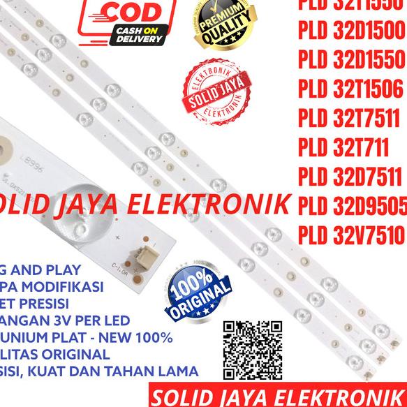BACKLIGHT TV POLYTRON PLD 32T1500 32T1550 32T7511 BL 32 INC 8K 3V LED
