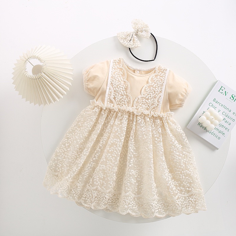 Amanda romper/dress pesta bayi perempuan