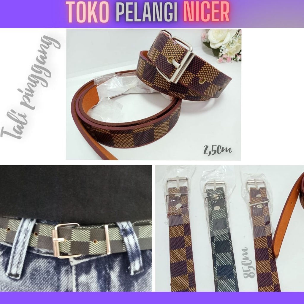 Ikat Pinggang Dress Wanita Women Belt - Ikat Pinggang GesPer motif Mewah Tokopelanginicer Gesper Ikat Pinggang Dress