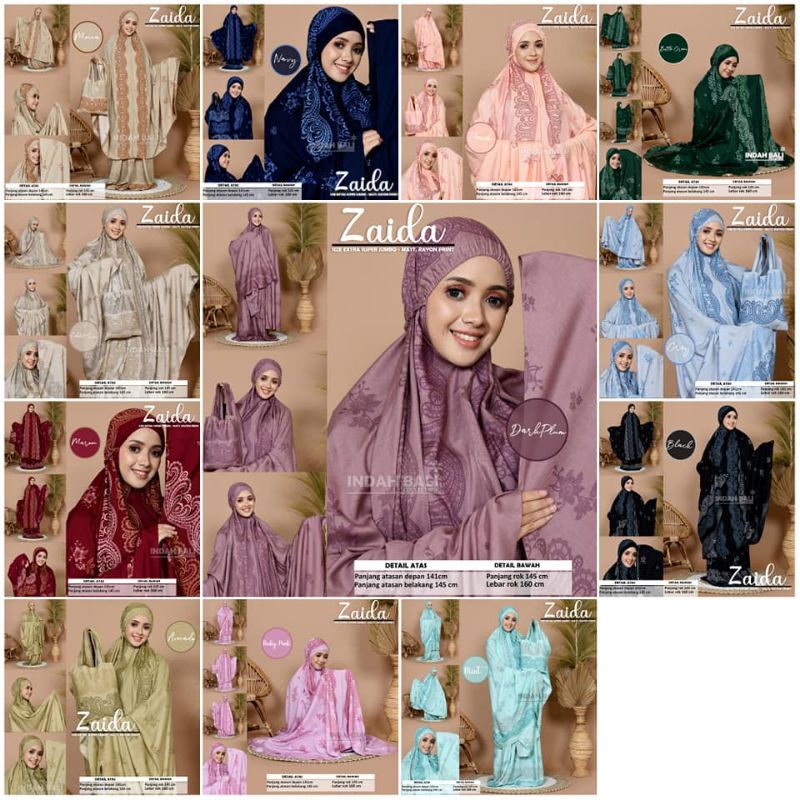 Mukena Zaida Super Jumbo