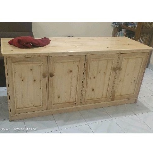 Meja tv/Bufed kayu jati Belanda solid