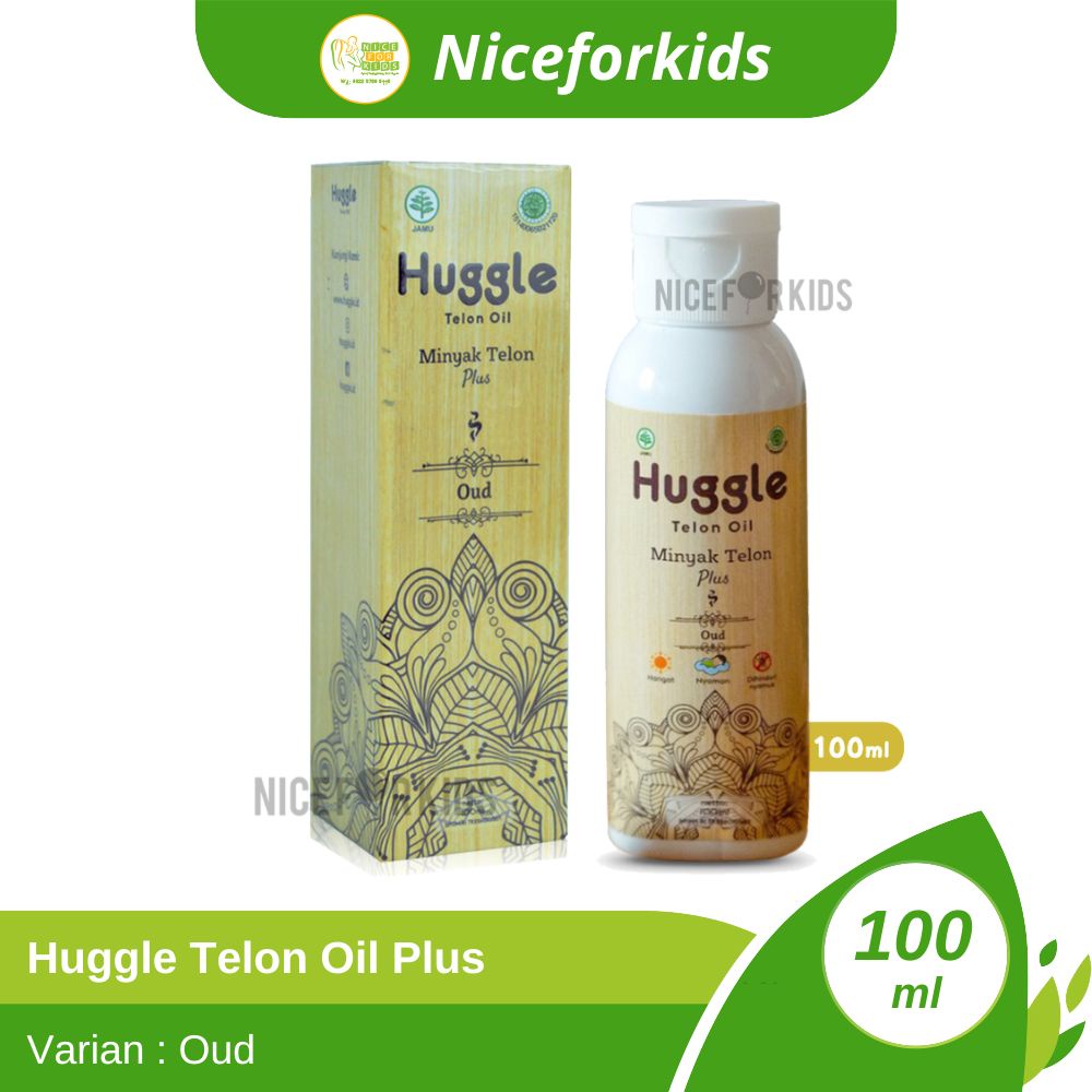 Huggle Minyak Telon Plus 100ml / Telon Oil Plus / Minyak Telon Bayi