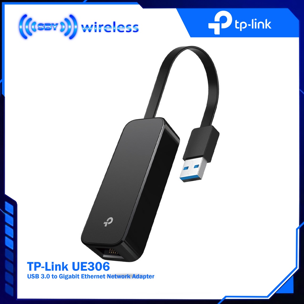 TPLINK  UE306 USB 3.0 to LAN Gigabit Ethernet Network Adapter TP-LINK