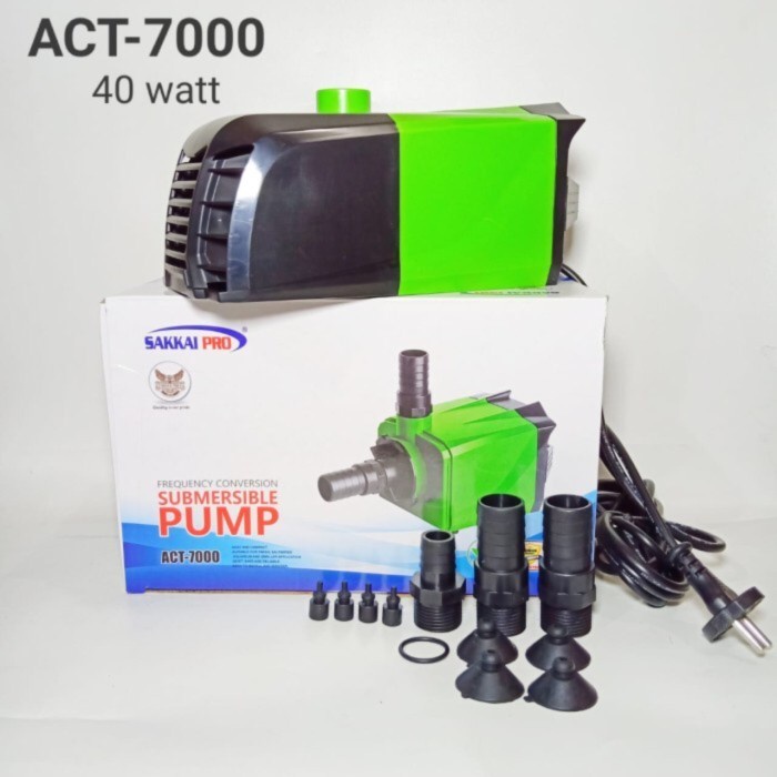 Mesin Pompa Kolam Koi Submersible Pump Celup SAKKAI PRO ECO ACT 7000