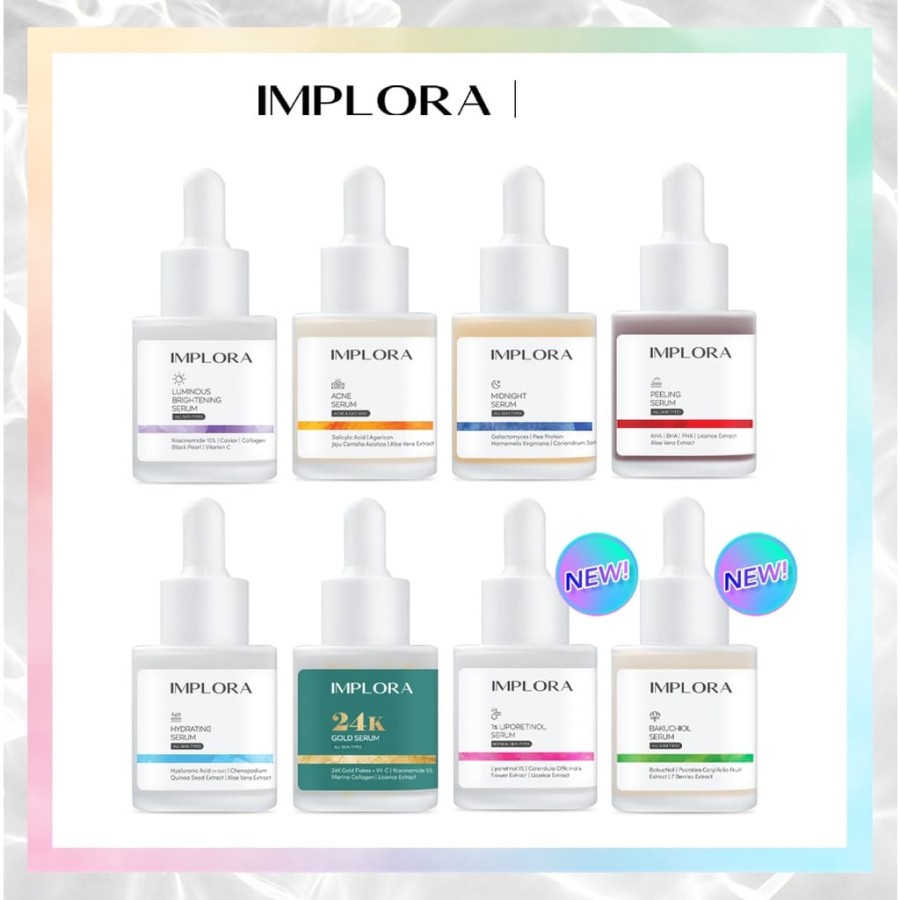 IMPLORA SERUM WAJAH - IMPLORA FACE SERUM - LUMINOUS SERUM