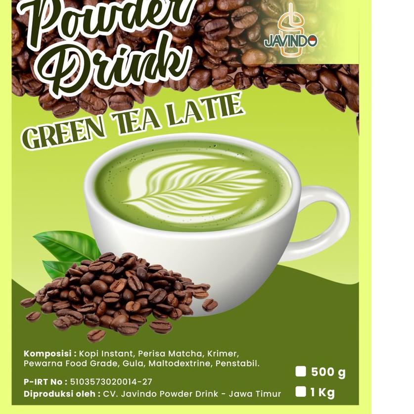 

ボ Bubuk Minuman Green Tea Latte ⇻