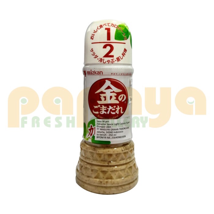 MIZKAN SESAME SAUCE LIGHT CALORIE TYPE 250ML PCS