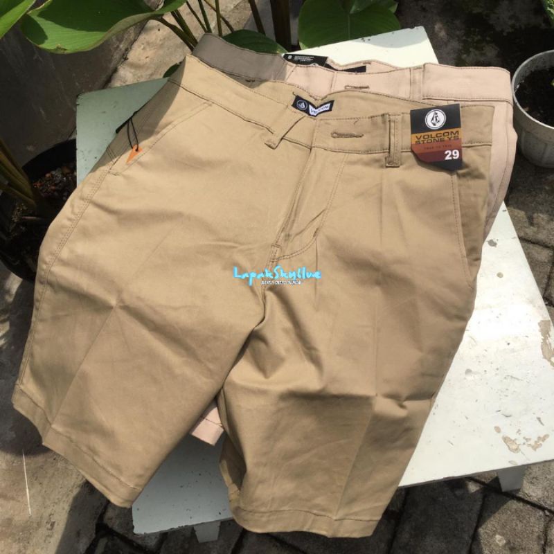celana pendek pria CELANA CHINO 100% ORIGINAL LOCAL BRAND PREMIUM/celana pendek chino pria/abu/army
