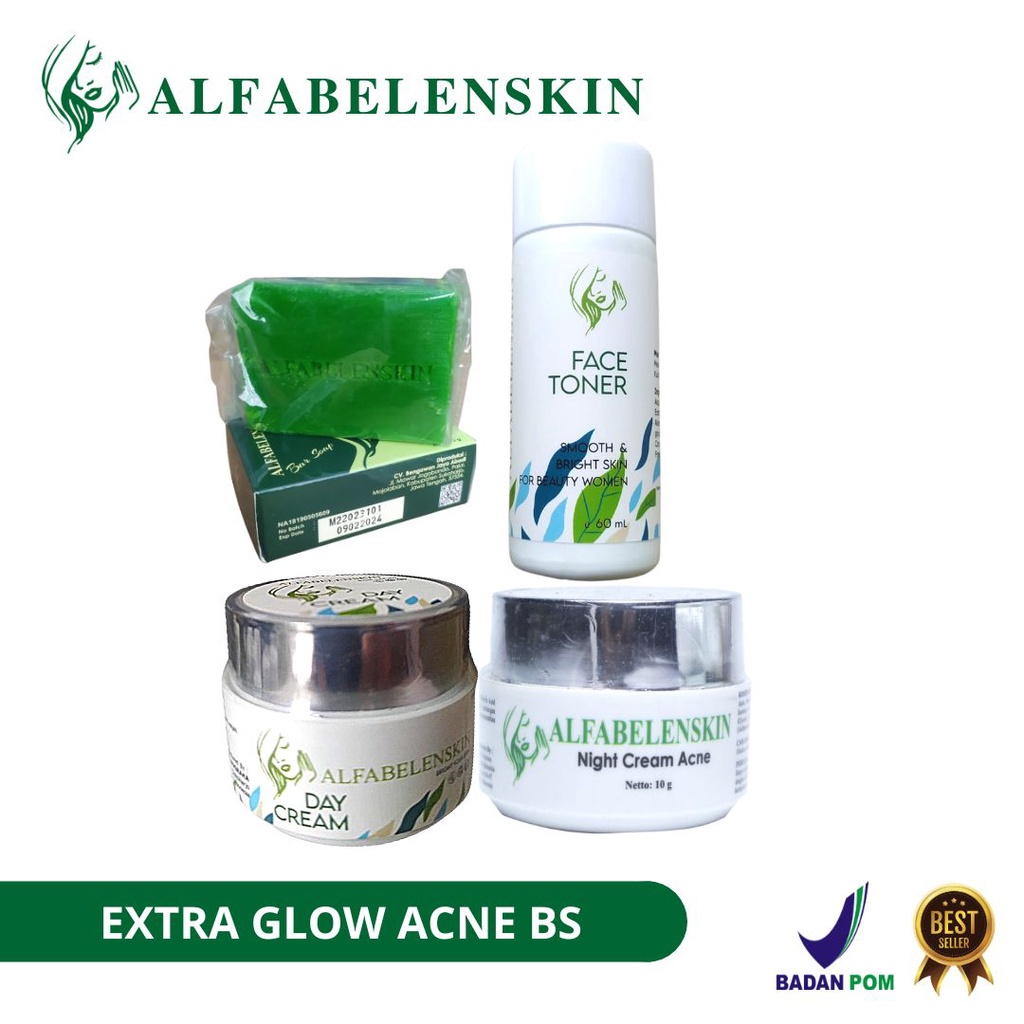 ❤ MEMEY ❤ ALFABELENSKIN Paket Wajah Whitening | Acne | Glowing