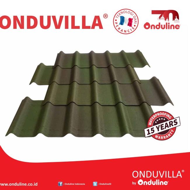 Genteng ONDUVILLA® - Shaded Green